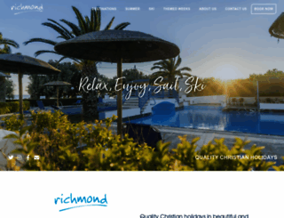 richmond-holidays.com screenshot