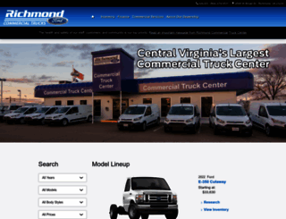 richmondcommercialtrucks.com screenshot