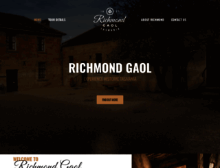 richmondgaol.com.au screenshot