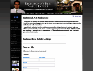 richmondhouselistings.com screenshot