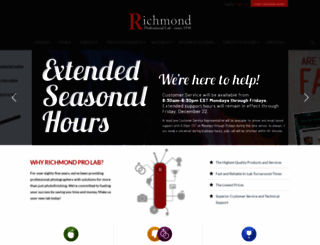 richmondprolab.com screenshot