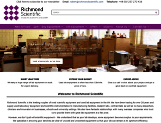 richmondscientific.com screenshot