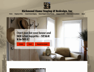 richmondstagingandredesign.com screenshot