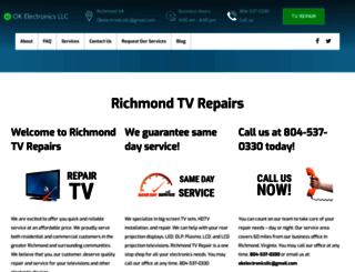 richmondtvrepairs.com screenshot