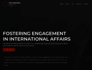 richmondworldaffairs.org screenshot