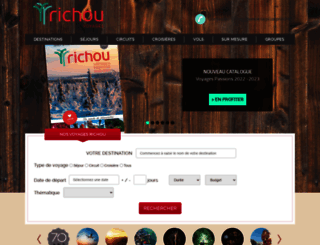 richou-voyages.fr screenshot