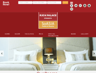 richpalacehotel.com screenshot