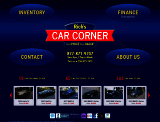 richscarcorner.com screenshot