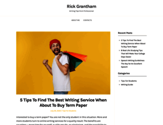 rickgrantham.com screenshot