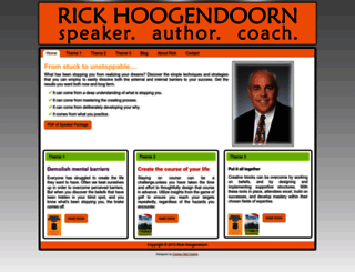 rickhoogendoorn.com screenshot