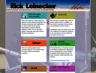 rickleinecker.com screenshot