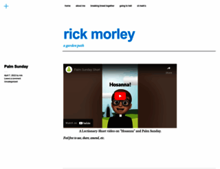 rickmorley.com screenshot