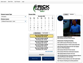 rickmurphygolf.uschedule.com screenshot