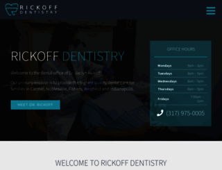 rickoffdentistry.com screenshot