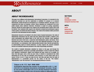 rickresource.com screenshot