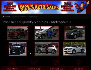 ricksautosite.com screenshot