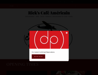 rickscafe.co.za screenshot