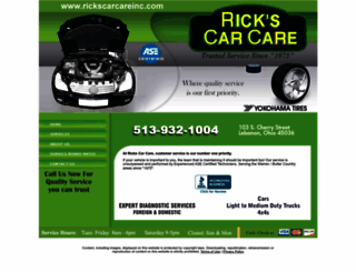 rickscarcareinc.com screenshot