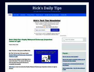 ricksdailytips.com screenshot