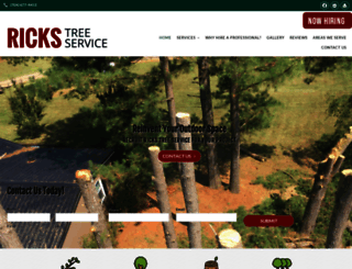 rickstreeservicenc.com screenshot