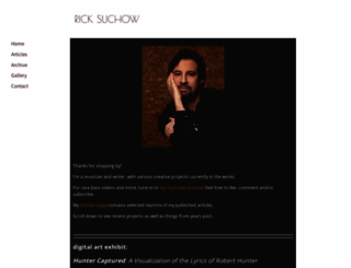 ricksuchow.com screenshot