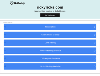 rickyricks.com screenshot