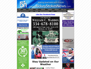 rickystokesnews.com screenshot