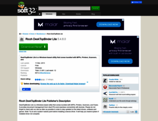 ricoh-desktopbinder-lite.soft32.com screenshot
