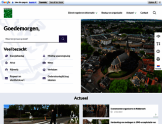ridderkerk.nl screenshot