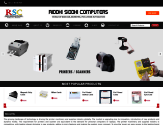 riddhisiddhicomputers.com screenshot