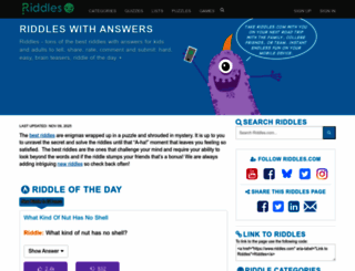 riddles.com screenshot