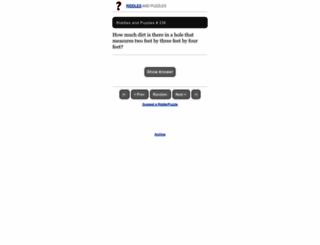 riddlesandpuzzles.com screenshot