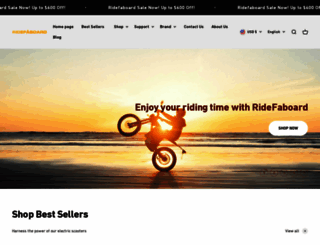 ridefaboard.com screenshot