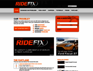 ridefix.com screenshot