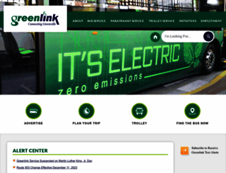 ridegreenlink.com screenshot