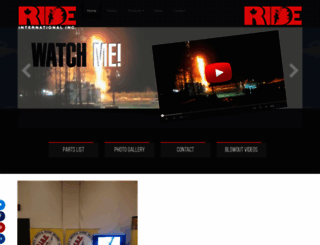 rideinc.com screenshot
