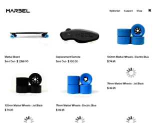 ridemarbel.myshopify.com screenshot