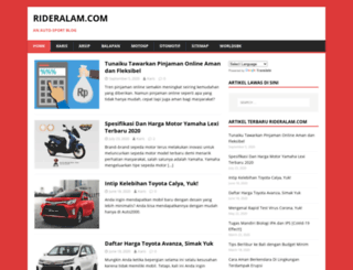 rideralam.com screenshot