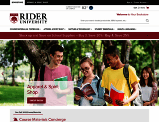 riderbookstore.com screenshot