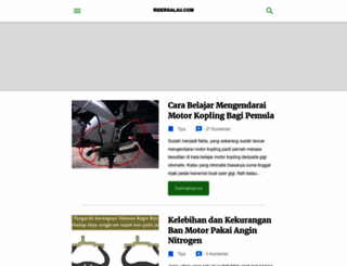 ridergalau.com screenshot