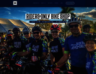 ridersonlybikes.com screenshot