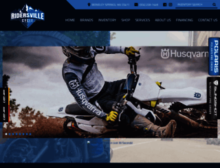 ridersvillecycle.com screenshot