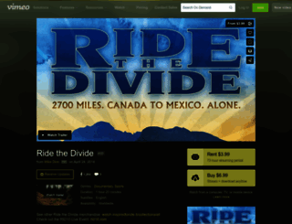 ridethedividemovie.com screenshot