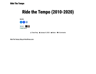 ridethetempo.com screenshot