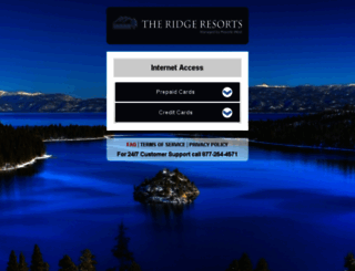 ridgeattahoeresort.hotelwifi.com screenshot