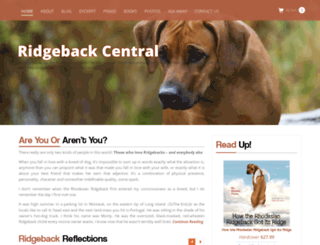 ridgebackcentral.com screenshot