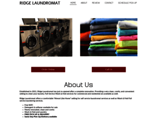 ridgelaundromat.com screenshot