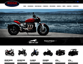 ridgemotorsports.com screenshot