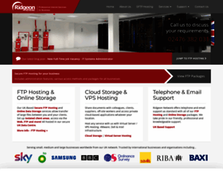 ridgeon-network.co.uk screenshot