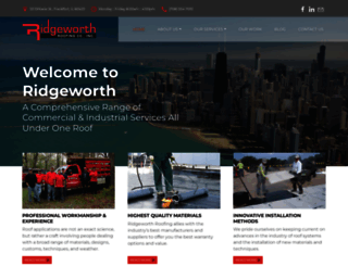 ridgeworthroofing.com screenshot
